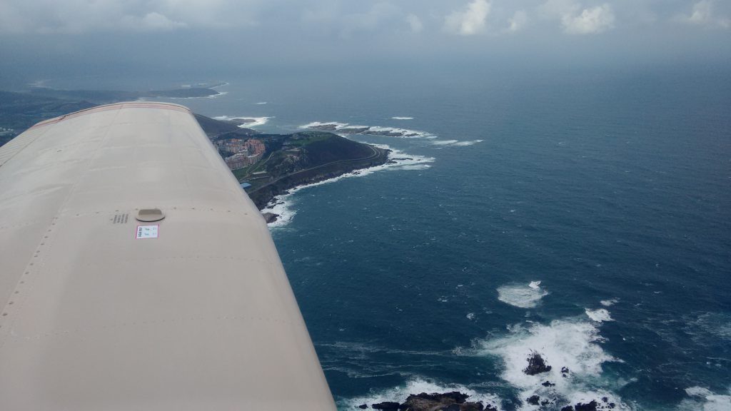 Take off van La Coruña
